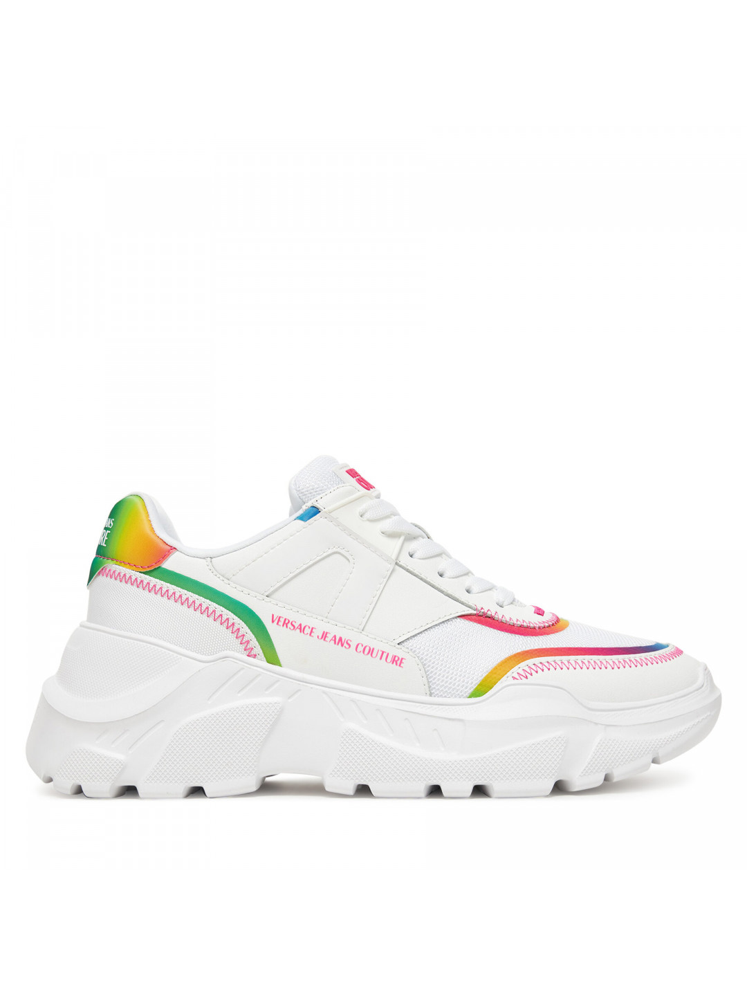 Sneakersy Versace Jeans Couture 78VA3SC4 Bílá
